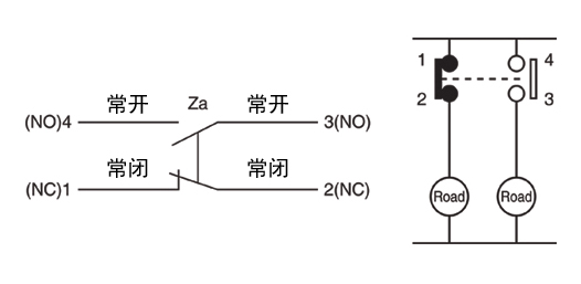 DTH-D耐高溫行程開關接點形式 DTH-D耐高溫行程開關接點形式